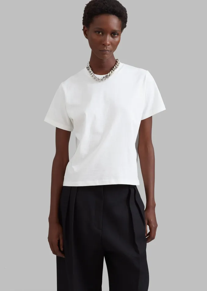 The Frankie Shop Tops Athens Tee 8211 White 8211 Women