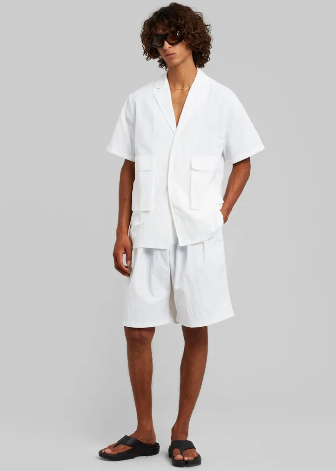 The Frankie Shop Tops Axel Shirt 8211 White 8211 Men