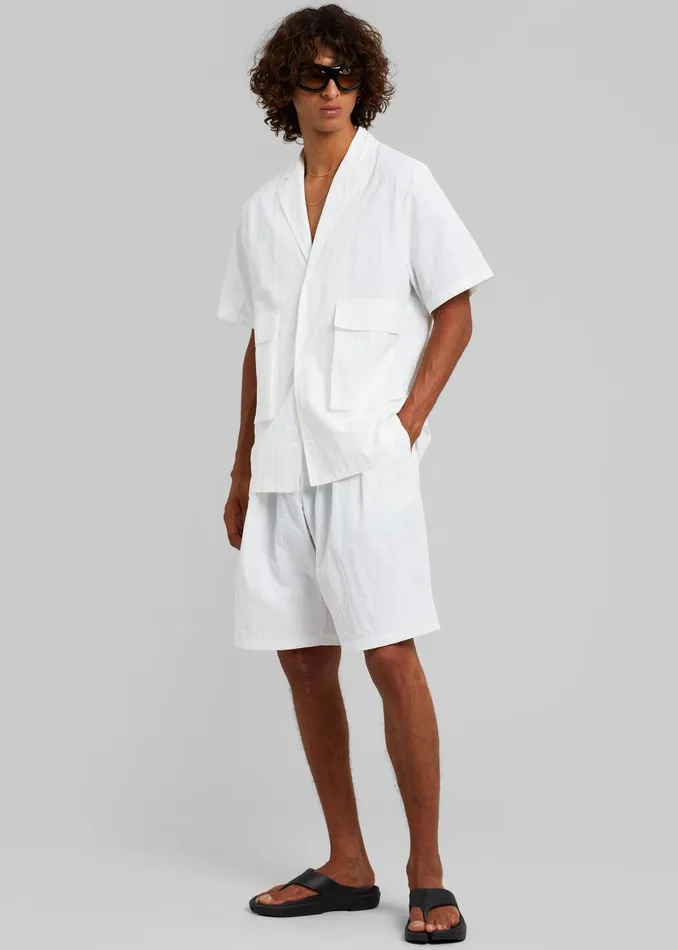 The Frankie Shop Tops Axel Shirt 8211 White 8211 Men