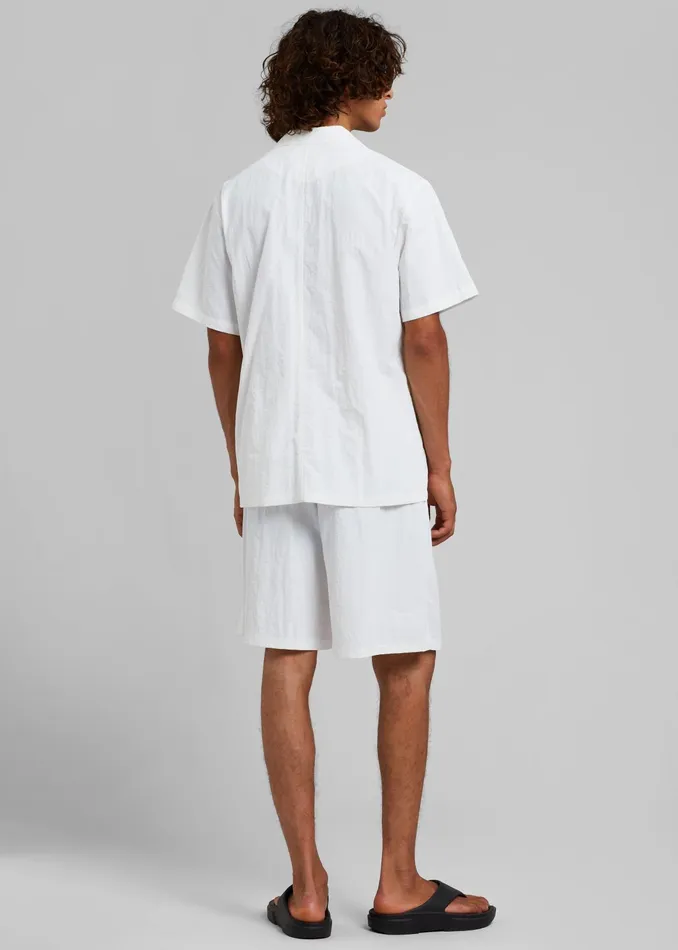 The Frankie Shop Tops Axel Shirt 8211 White 8211 Men