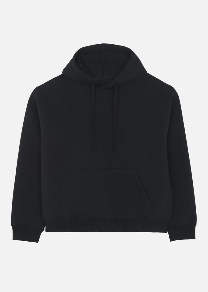 The Frankie Shop Tops Easton Oversized Hoodie 8211 Black 8211 Women