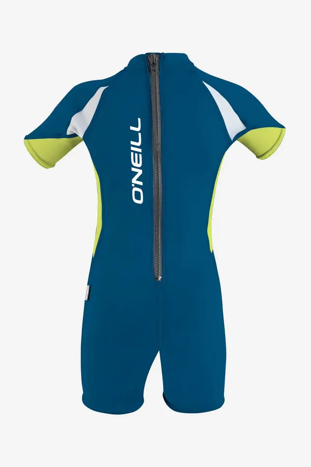 TODDLER O039ZONE SS SPRING WETSUIT Ultrablueleclimewht Women O039NEILL Youth Wetsuits