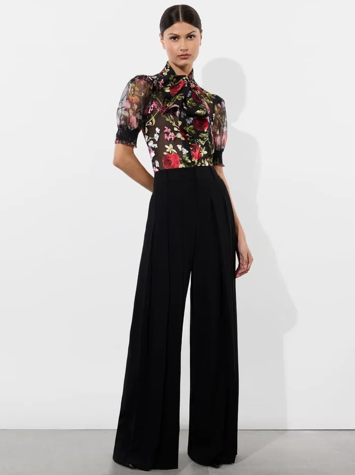 Tops Women Alice Olivia Brentley Blouse Floral Dreams