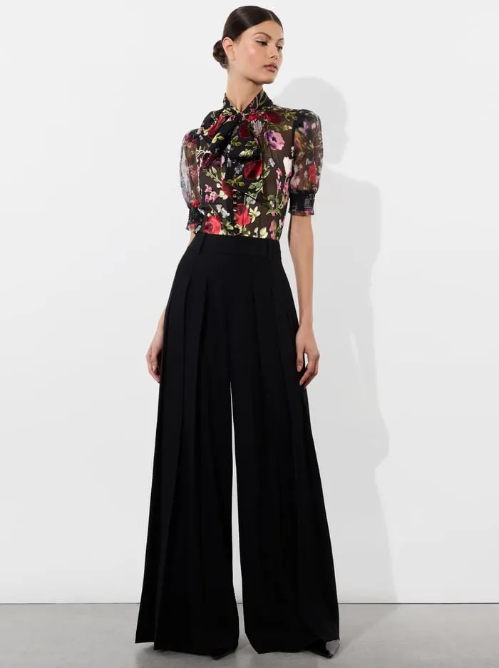 Tops Women Alice Olivia Brentley Blouse Floral Dreams