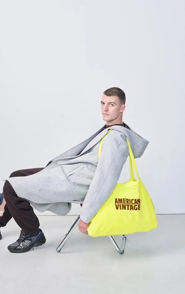 Tote Bag Bobypark Neon Yellow WomenMen American Vintage Bags and Belts Tote Bag Bobypark Neon Yellow WomenMen American Vintage Bags and Belts