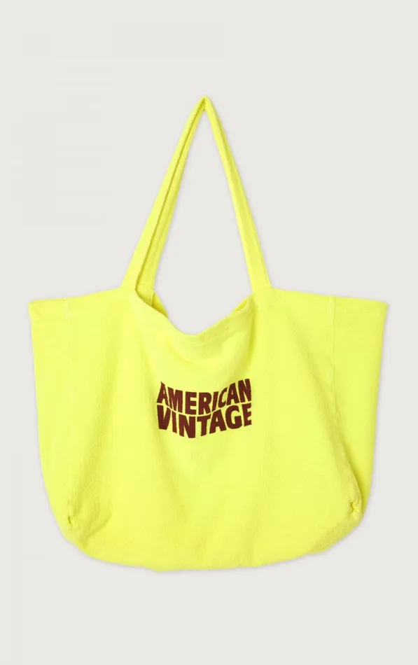 Tote Bag Bobypark Neon Yellow WomenMen American Vintage Bags and Belts Tote Bag Bobypark Neon Yellow WomenMen American Vintage Bags and Belts