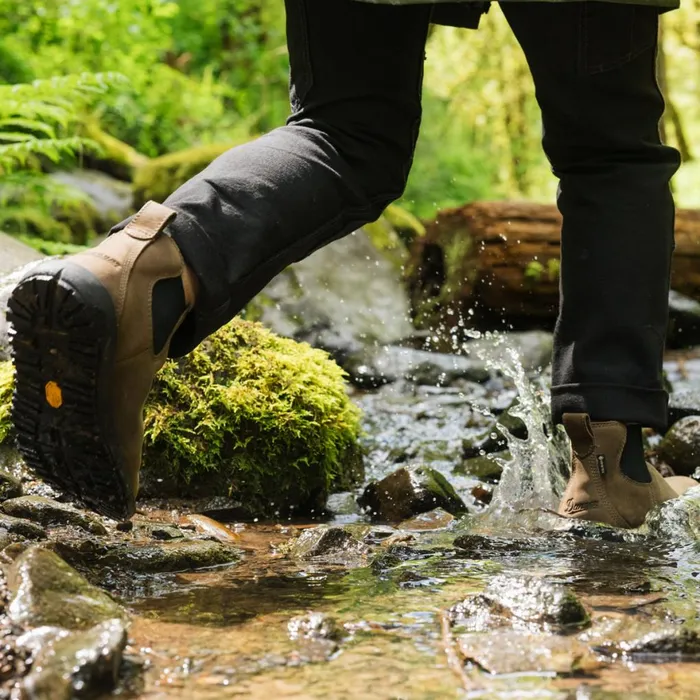 Tramline Chelsea 917 GTX Major Brown Women Danner SlipOns and Chelseas