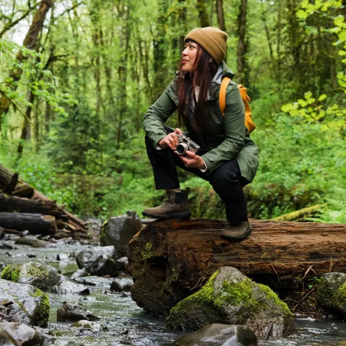 Tramline Chelsea 917 GTX Major Brown Women Danner SlipOns and Chelseas