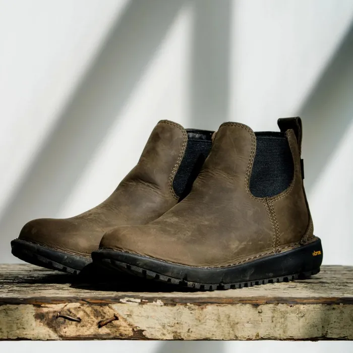 Tramline Chelsea 917 GTX Major Brown Women Danner SlipOns and Chelseas