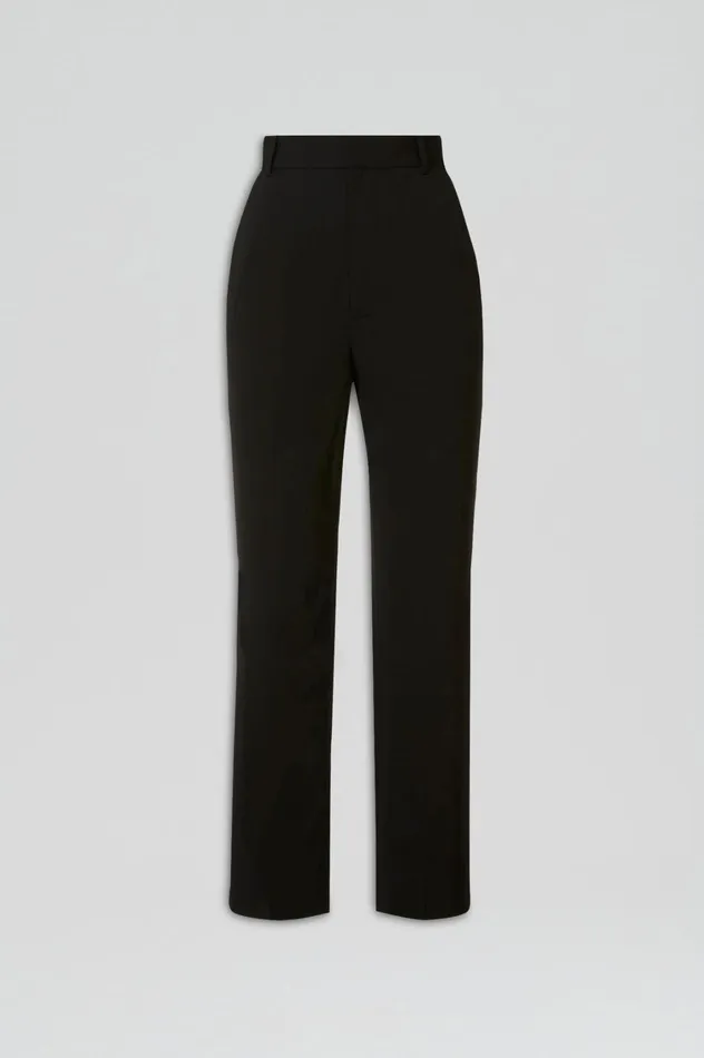 Trousers Women Scanlan Theodore TAILORED CROPPED TROUSER Black