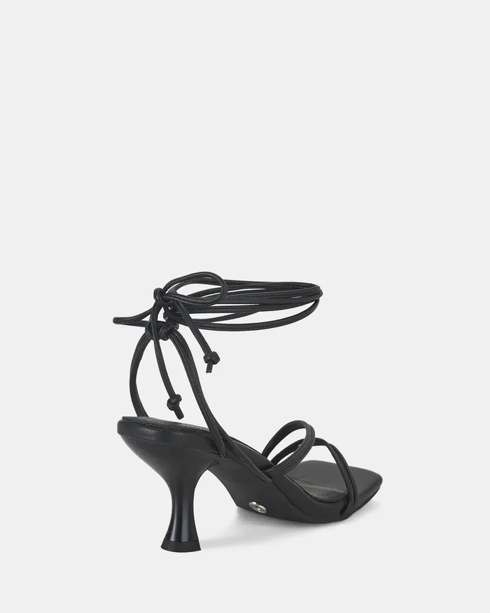 ULLER BLACK Martini Heels Women Party NOVO Shoes