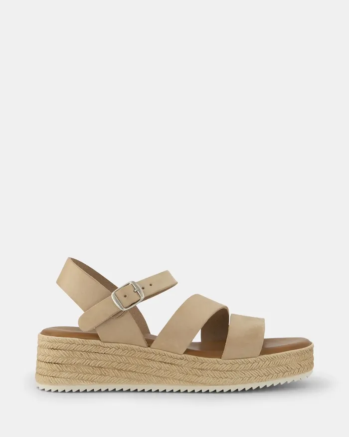 VANNEZA CAMEL Wedges NOVO Shoes Women