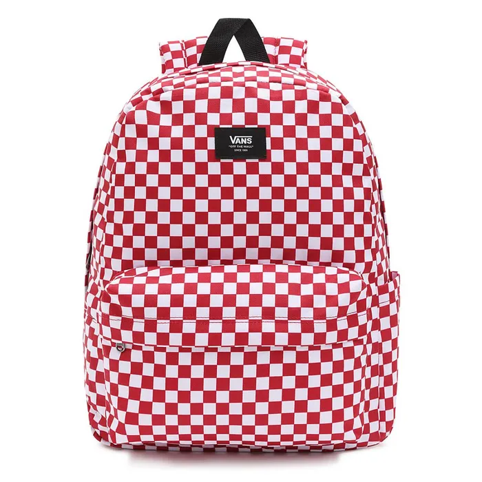 Vans Bags and Backpacks Men Old Skool Check Backpack Red