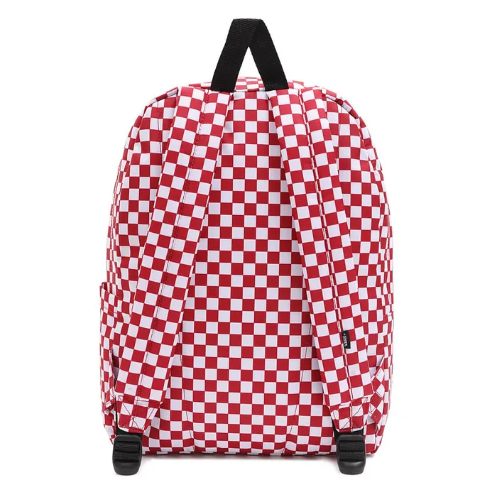 Vans Bags and Backpacks Men Old Skool Check Backpack Red