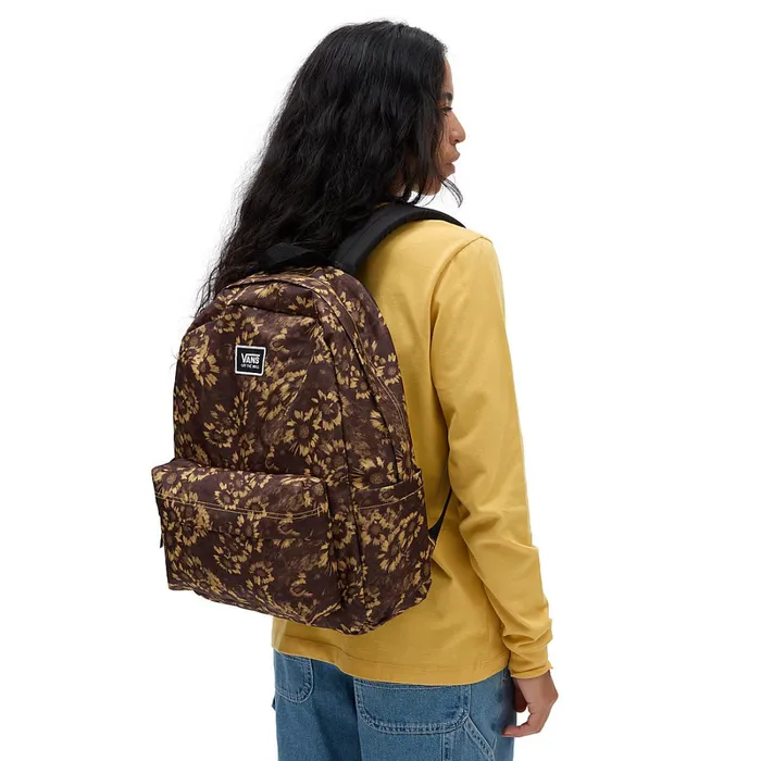 Vans Bags and Backpacks Women Old Skool H2O Backpack Yellow Brown