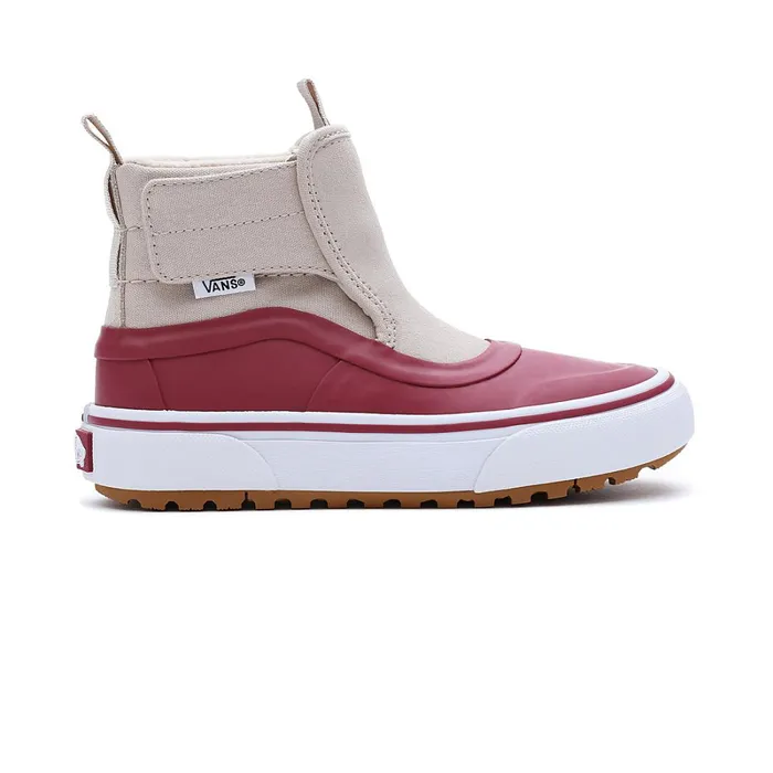 Vans Classics Kids SlipOn Hi Terrain Hook And Loop MTE1 Shoes 48 Years Red Beige