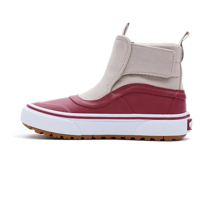 Vans Classics Kids SlipOn Hi Terrain Hook And Loop MTE1 Shoes 48 Years Red Beige