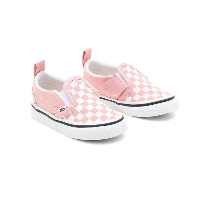 Vans Classics Kids Toddler Checkerboard SlipOn V Shoes 14 Years Pink