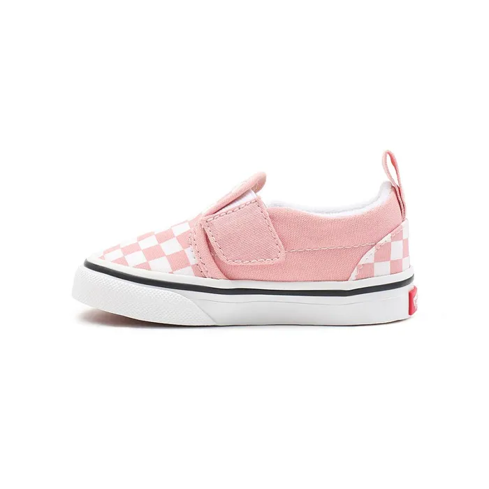 Vans Classics Kids Toddler Checkerboard SlipOn V Shoes 14 Years Pink