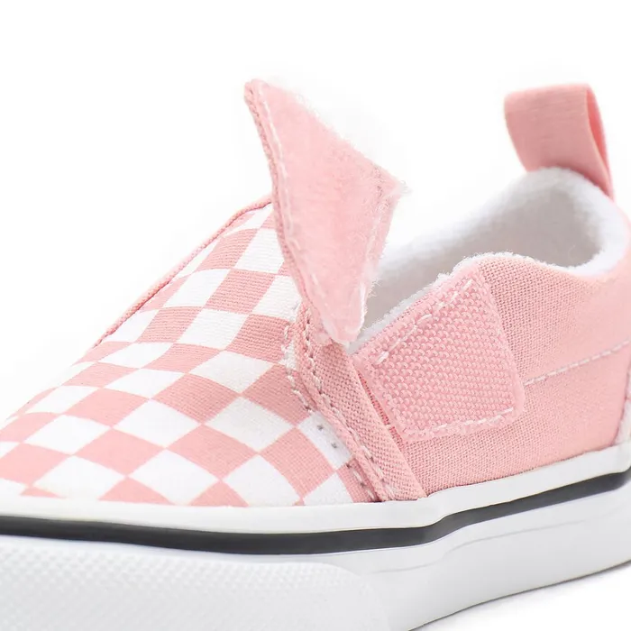 Vans Classics Kids Toddler Checkerboard SlipOn V Shoes 14 Years Pink