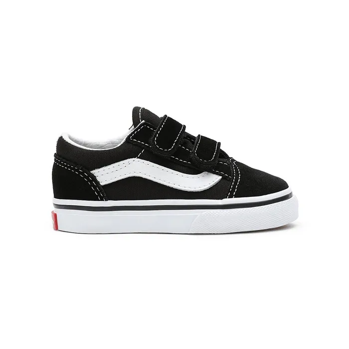 Vans Classics Kids Toddler Old Skool Hook And Loop Shoes 14 Years Black