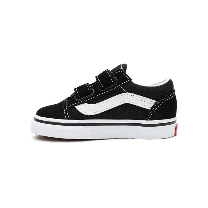 Vans Classics Kids Toddler Old Skool Hook And Loop Shoes 14 Years Black