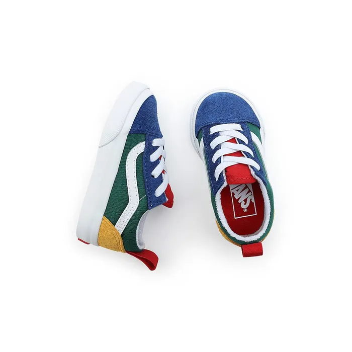 Vans Classics Kids Toddler Yacht Club Old Skool Elastic Lace Shoes 14 Years Multicolour