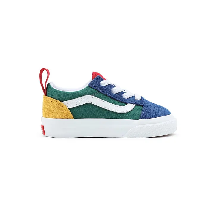 Vans Classics Kids Toddler Yacht Club Old Skool Elastic Lace Shoes 14 Years Multicolour