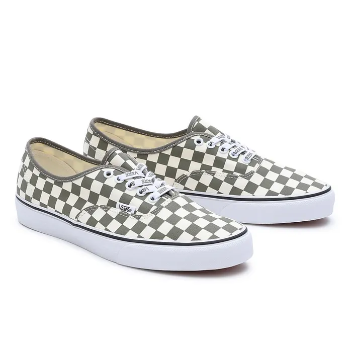Vans Classics Men Check Authentic Shoes Green