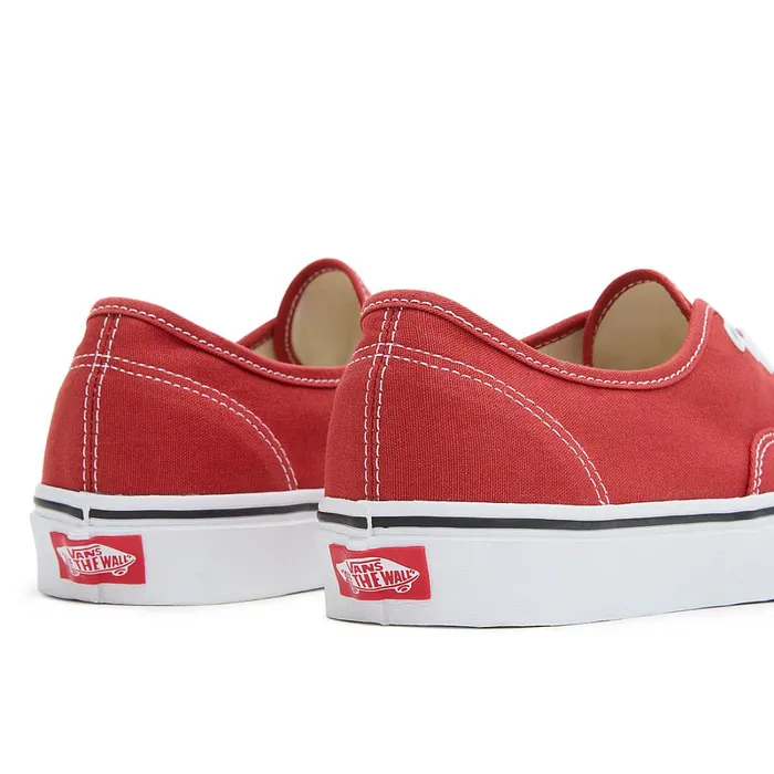 Vans Classics Men Color Theory Authentic Shoes Red