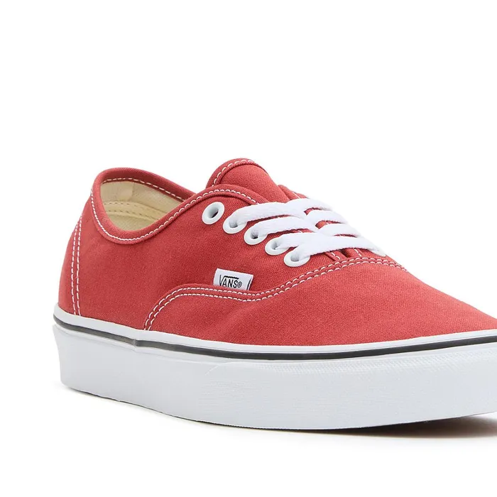 Vans Classics Men Color Theory Authentic Shoes Red