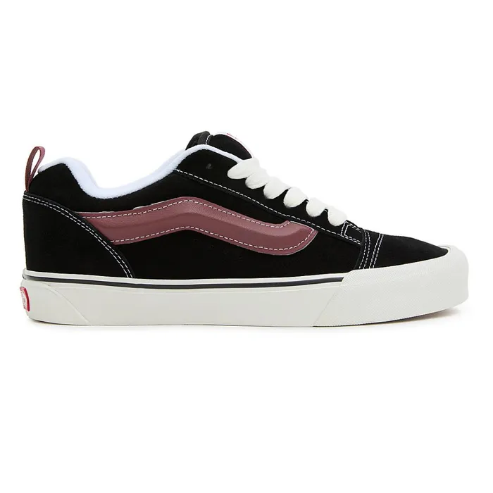 Vans Classics Men Knu Skool Shoes Black Red
