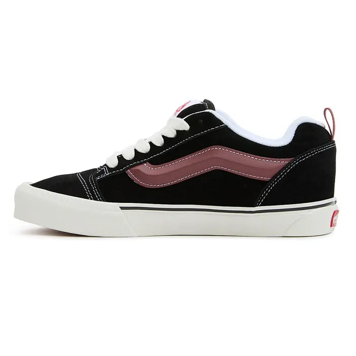 Vans Classics Men Knu Skool Shoes Black Red