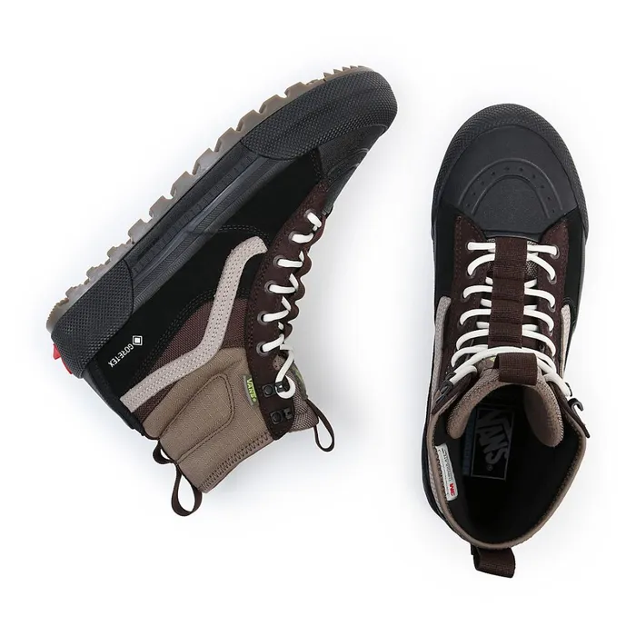 Vans Classics Men OG Sk8Hi GoreTex MTE3 Shoes Black Brown