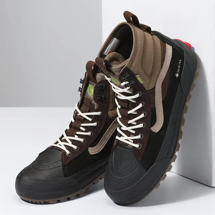 Vans Classics Men OG Sk8Hi GoreTex MTE3 Shoes Black Brown