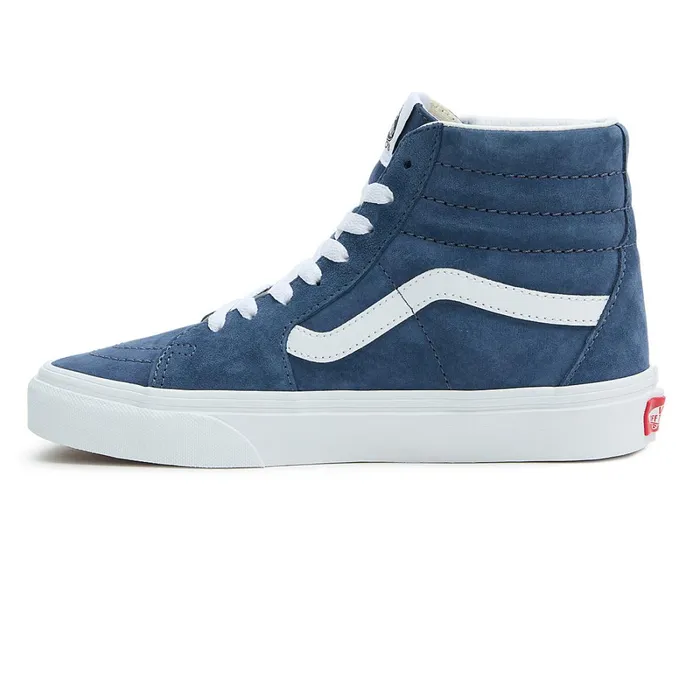 Vans Classics Men Sk8Hi Pig Suede Shoes Blue