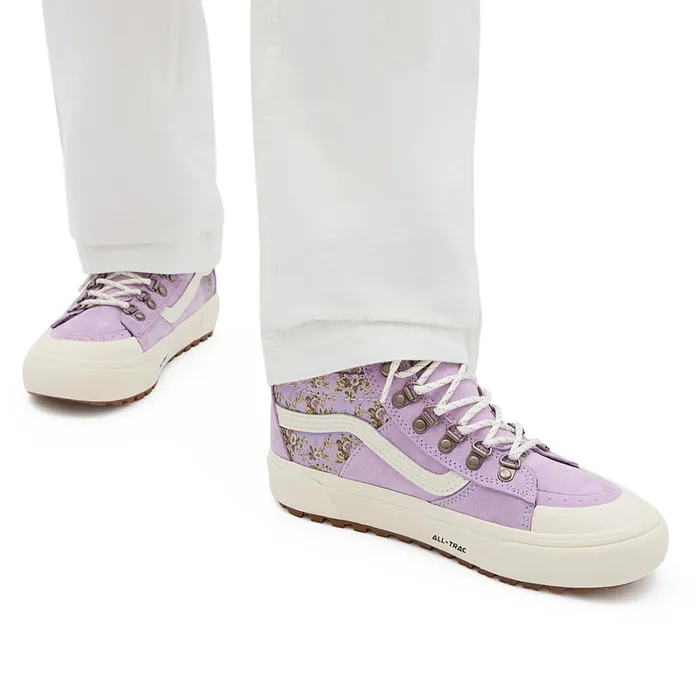 Vans Classics Men Vintage Floral Sk8Hi DR MTE2 Shoes Purple
