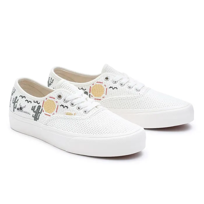Vans Classics Women Desert Embroidery Authentic VR3 Shoes White