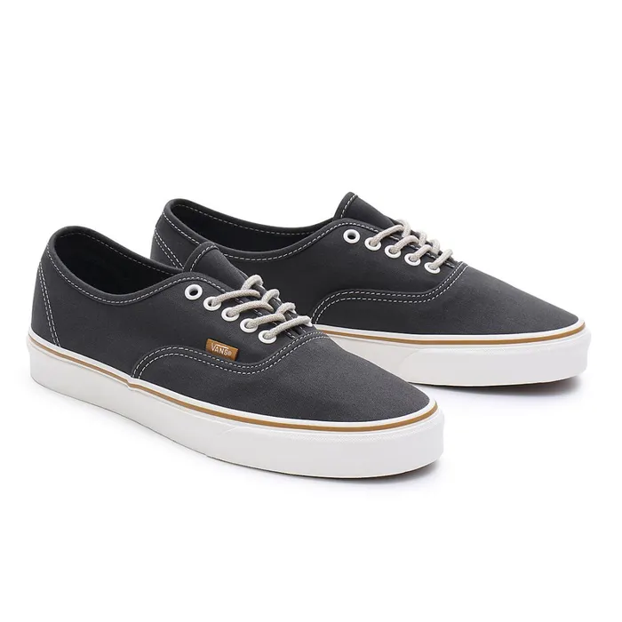 Vans Classics Women Embroidered Check Authentic Shoes Black