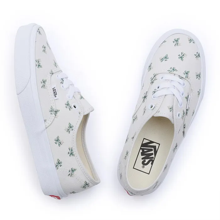 Vans Classics Women Floral Authentic Shoes White