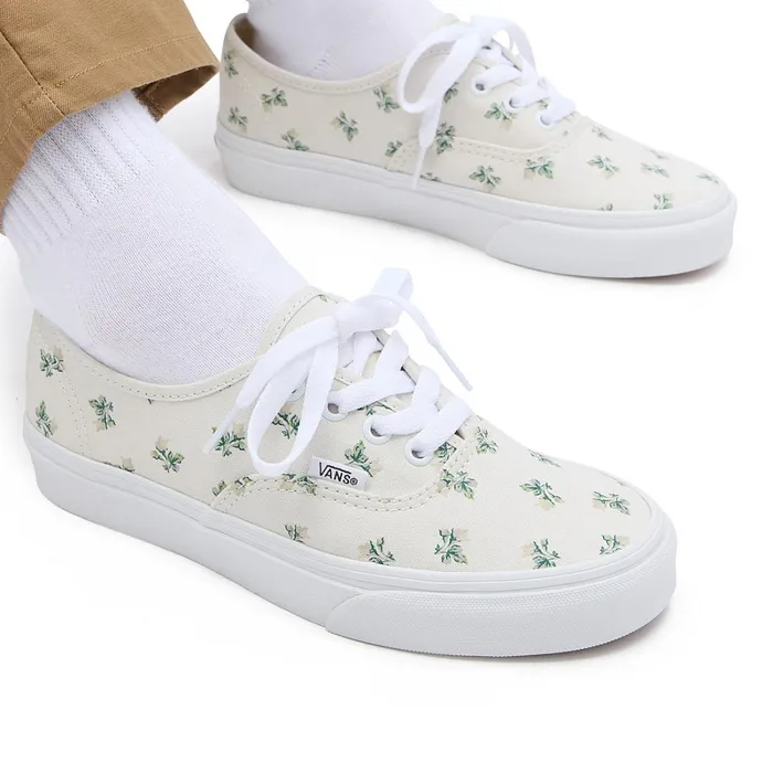 Vans Classics Women Floral Authentic Shoes White