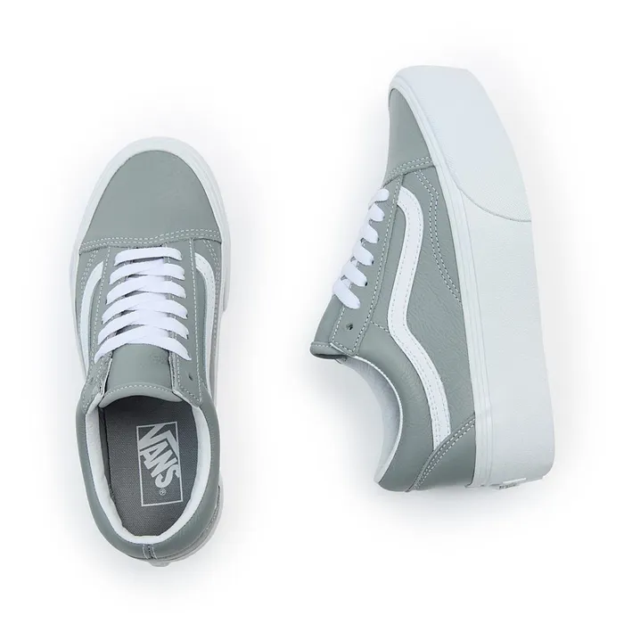Vans Classics Women Old Skool Stackform Shoes Grey