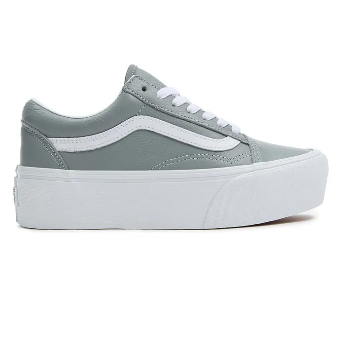 Vans Classics Women Old Skool Stackform Shoes Grey