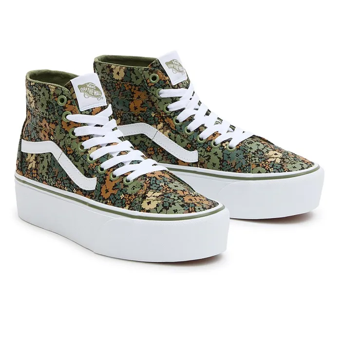 Vans Classics Women Sk8Hi Tapered Stackform Shoes Green