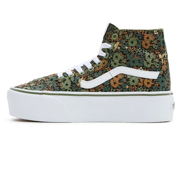 Vans Classics Women Sk8Hi Tapered Stackform Shoes Green