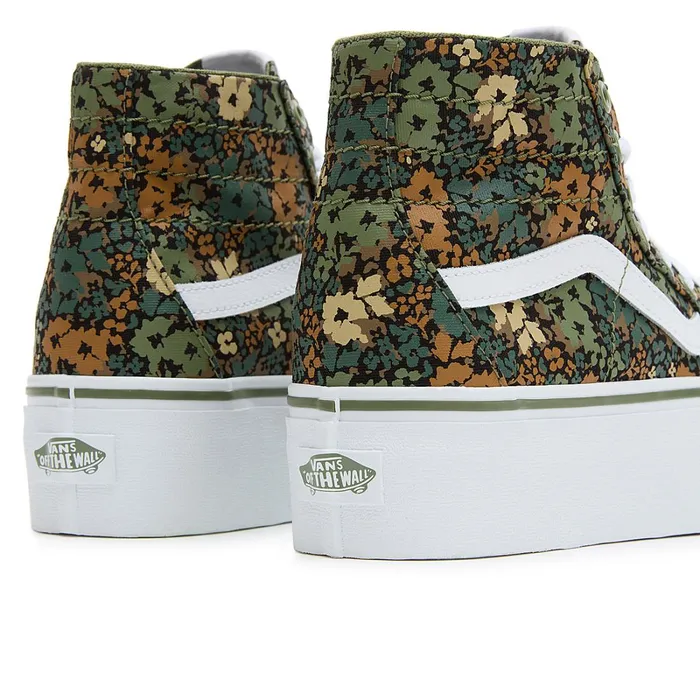 Vans Classics Women Sk8Hi Tapered Stackform Shoes Green