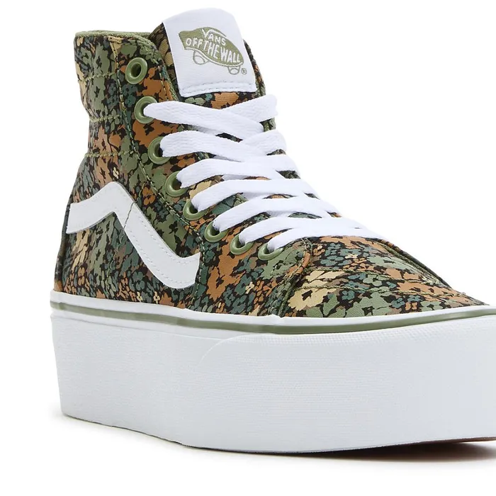 Vans Classics Women Sk8Hi Tapered Stackform Shoes Green