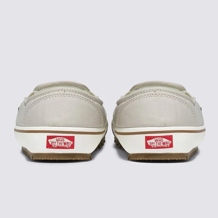 Vans Classics Women Snow Lodge Slipper Vansguard Quilted Shoes White Beige