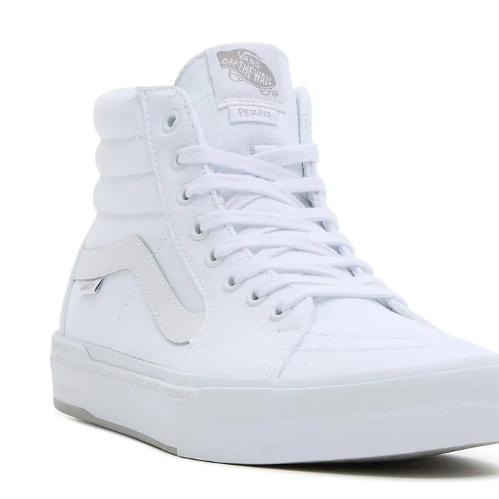 Vans HiTop Shoes Men BMX Sk8Hi X Perris Benegas Shoes White