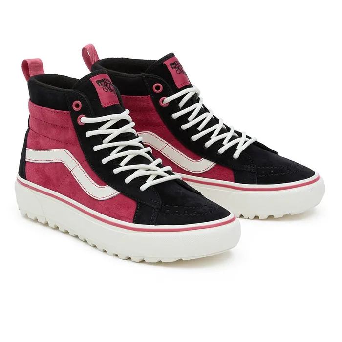 Vans HiTop Shoes Men Sk8Hi MTE1 Shoes Red